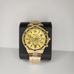 Zhowe Gold Tone Men's Watch